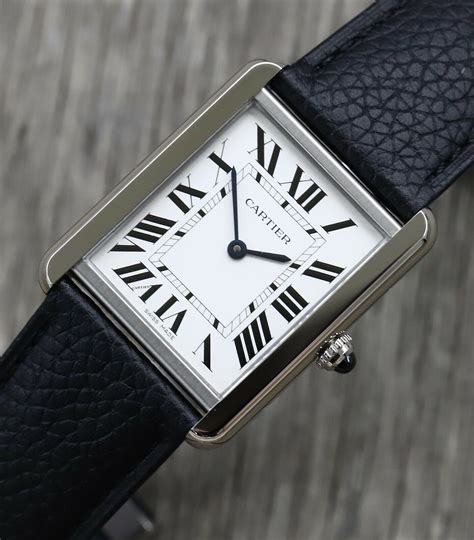 cartier solo tank xl|cartier tank solo large model.